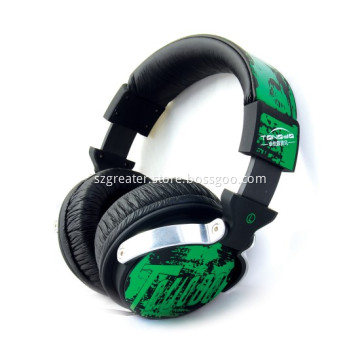 Professional DJ Headphone Earphone With Microphone